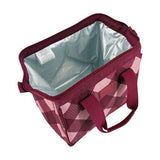 Sachi Insulated Lunch Bag - Burgundy Tartan