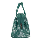 Sachi Insulated Lunch Bag - Green Paisley