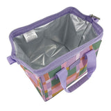 Sachi Insulated Lunch Bag - Pastel Checks