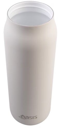 Oasis Sorrento Double Wall Insulated Water Bottle - 900ml Alabaster