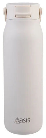 Oasis Sorrento Double Wall Insulated Water Bottle - 900ml Alabaster