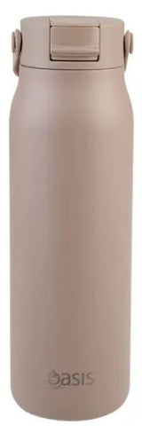 Oasis Sorrento Double Wall Insulated Water Bottle - 900ml Latte