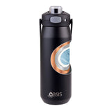 Oasis Capri Triple Wall Insulated Water Bottle - 750ml Black