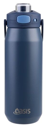 Oasis Capri Triple Wall Insulated Water Bottle - 750ml Indigo