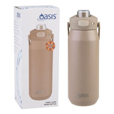 Oasis Capri Triple Wall Insulated Water Bottle - 750ml Latte