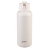 Oasis Moda Mag-Grip Triple Wall Insulated Water Bottle - 1L Alabaster