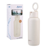 Oasis Moda Mag-Grip Triple Wall Insulated Water Bottle - 1L Alabaster