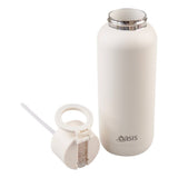 Oasis Moda Mag-Grip Triple Wall Insulated Water Bottle - 1L Alabaster