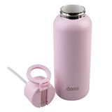 Oasis Moda Mag-Grip Triple Wall Insulated Water Bottle - 1L Pink Lemonade