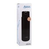 Oasis Moda Triple Wall Insulated Water Bottle - 700ml Black