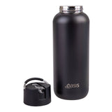 Oasis Moda Triple Wall Insulated Water Bottle - 1L Black