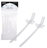 Oasis Kid's Drink Bottle Replacement Straw & Sipper (Set of 2)