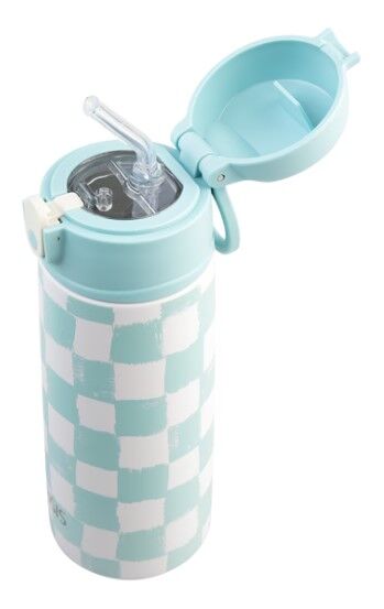 Oasis Double Wall Insulated Sipper Straw Kid's Drink Bottle - 550ml Check It Out