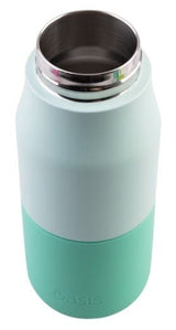 Oasis Double Wall Insulated Sipper Jnr Drink Bottle - 400ml Mint