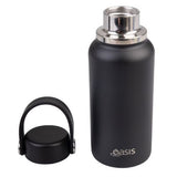 Oasis Double Wall Insulated Mini Bottle - 300ml Black