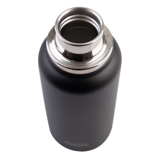 Oasis Double Wall Insulated Mini Bottle - 300ml Black