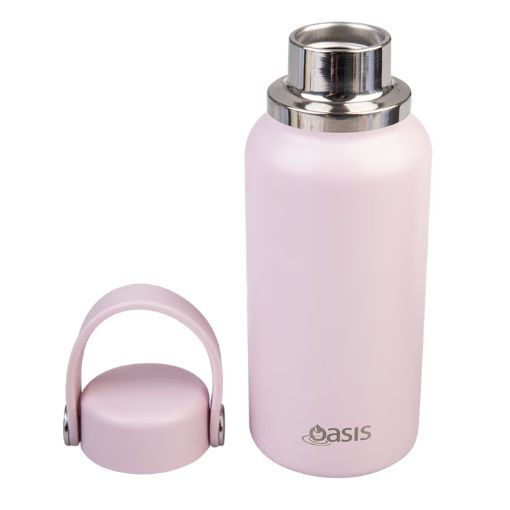 Oasis Double Wall Insulated Mini Bottle - 300ml Pink Lemonade