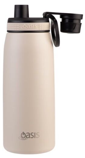 Oasis Double Wall Insulated Sports Bottle - 780ml Oat