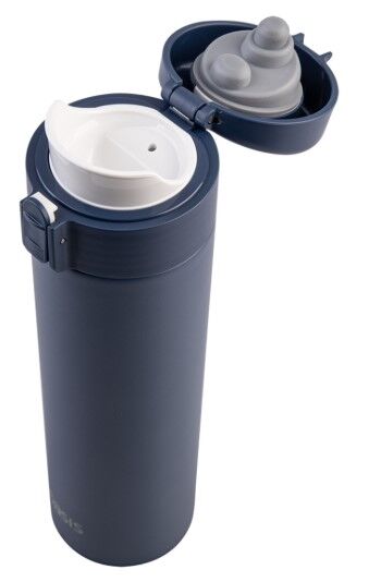 Oasis Double Wall Insulated Flip-Top Flask - 480ml Indigo