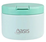 Oasis Double Wall Insulated Quick Release Lid Food Flask - 300ml Mint