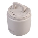 Oasis Double Wall Insulated Quick Release Lid and Spork Food Flask - 700ml Stone