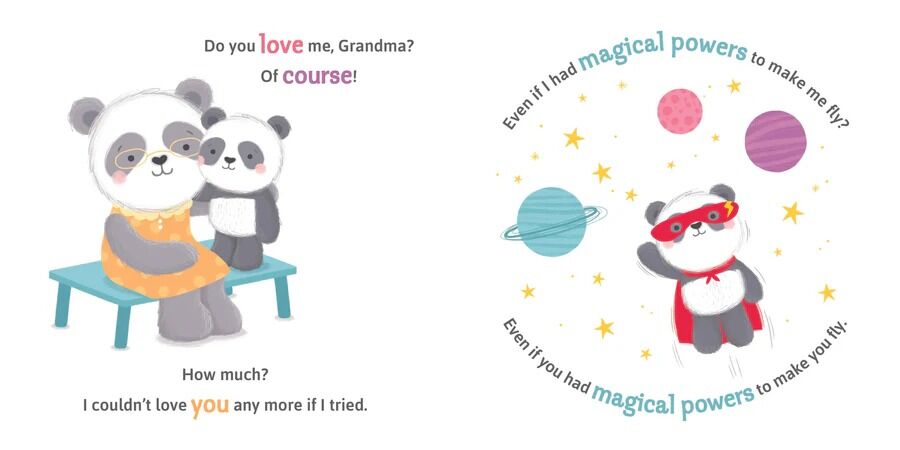 How Much Do You Love Me Grandma? Book