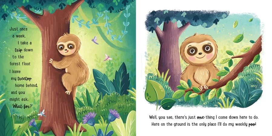 I Love Being a Sloth Padded Board Book