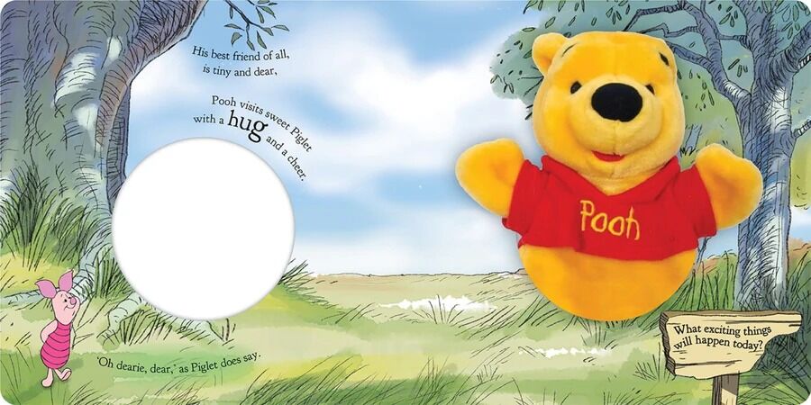 Disney Winnie the Pooh Hand Puppet Book
