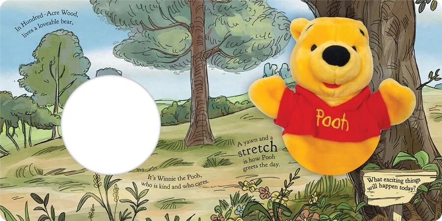 Disney Winnie the Pooh Hand Puppet Book