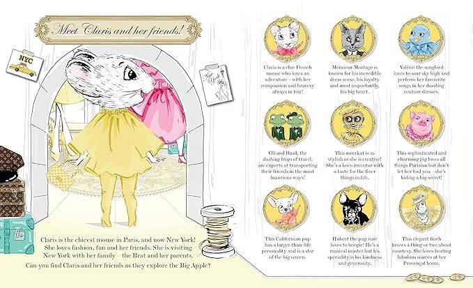 Claris The Mouse Book - Where is Claris in New York!