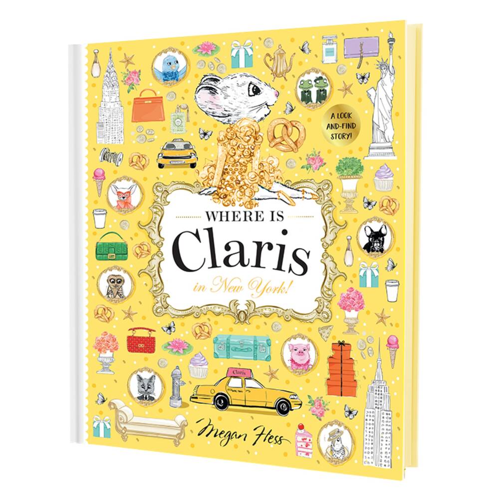 Claris The Mouse Book - Where is Claris in New York!