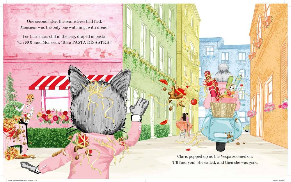 Claris The Mouse Book - Pasta Disaster