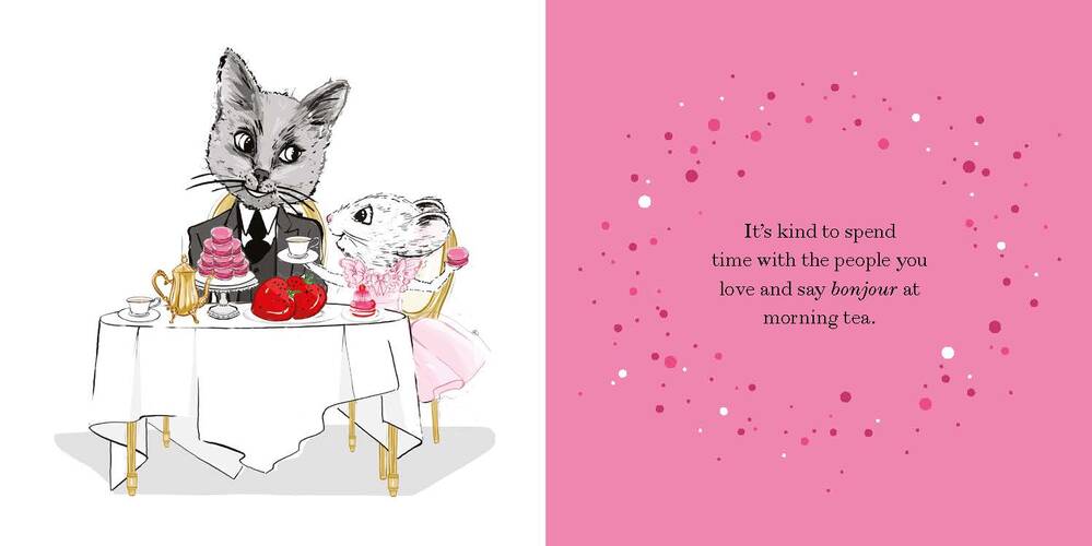 Claris The Mouse Board Book - Claris Says Merci