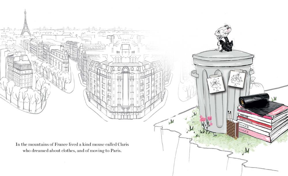 Claris The Mouse Board Book - Claris: The Chicest Mouse in Paris