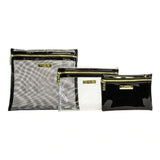 MOR Destination Noir - Melbourne Cosmetic Purse Trio