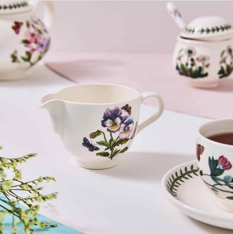 Portmeirion Botanic Garden - Cream Jug - Pansy 0.25L
