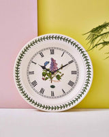 Portmeirion Botanic Garden - Wall Clock - 25cm Garden Lilac