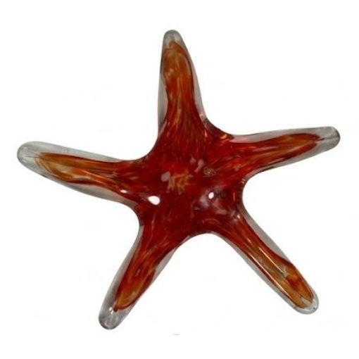 Zibo Glass Ornament - Ruby Sea Star