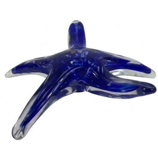 Zibo Glass Ornament - Sapphire Sea Star