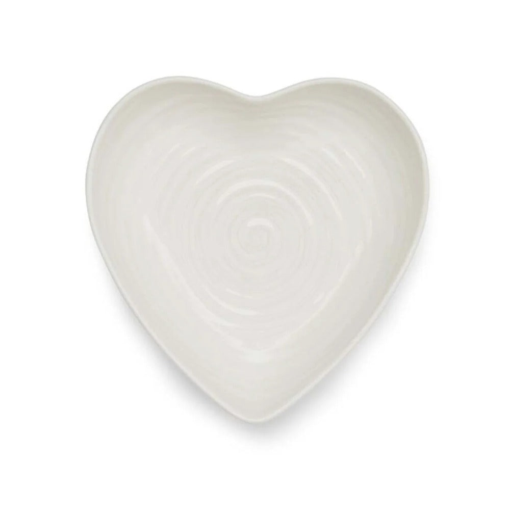 Sophie Conran for Portmeirion - White Small Heart Bowl 15cm