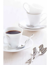 Sophie Conran for Portmeirion - White Espresso Cup & Saucers (Set of 2)