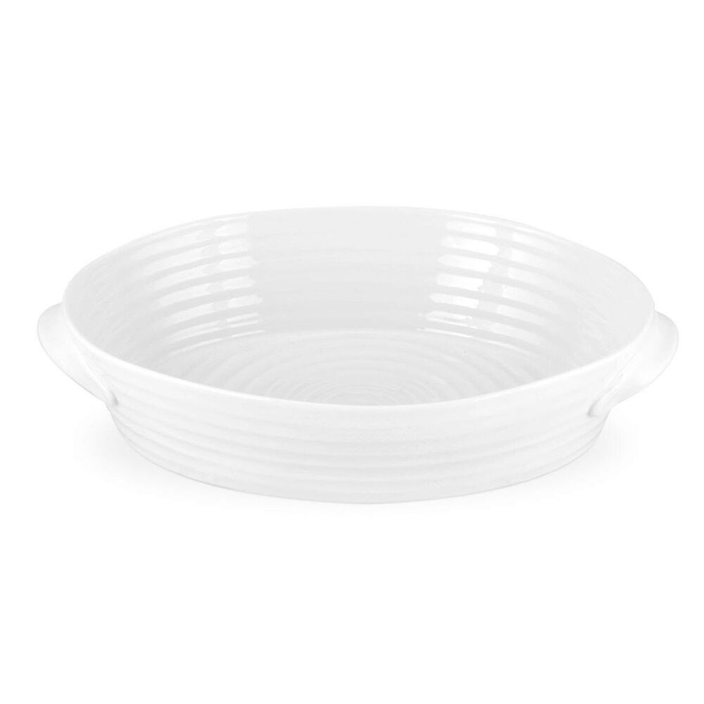Sophie Conran for Portmeirion - White Large Oval Handle Roasting Dish