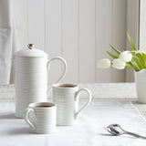 Sophie Conran for Portmeirion - White Short Mugs 230ml (Set of 4)