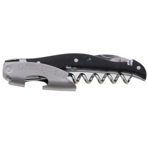 Jean dubost Laguiole - Black Soft Touch Waiter Corkscrew
