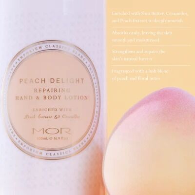 MOR Peach Delight Body Lotion