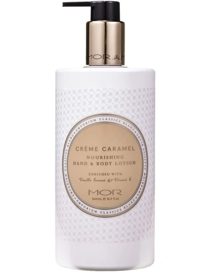 MOR Creme Caramel Body Lotion