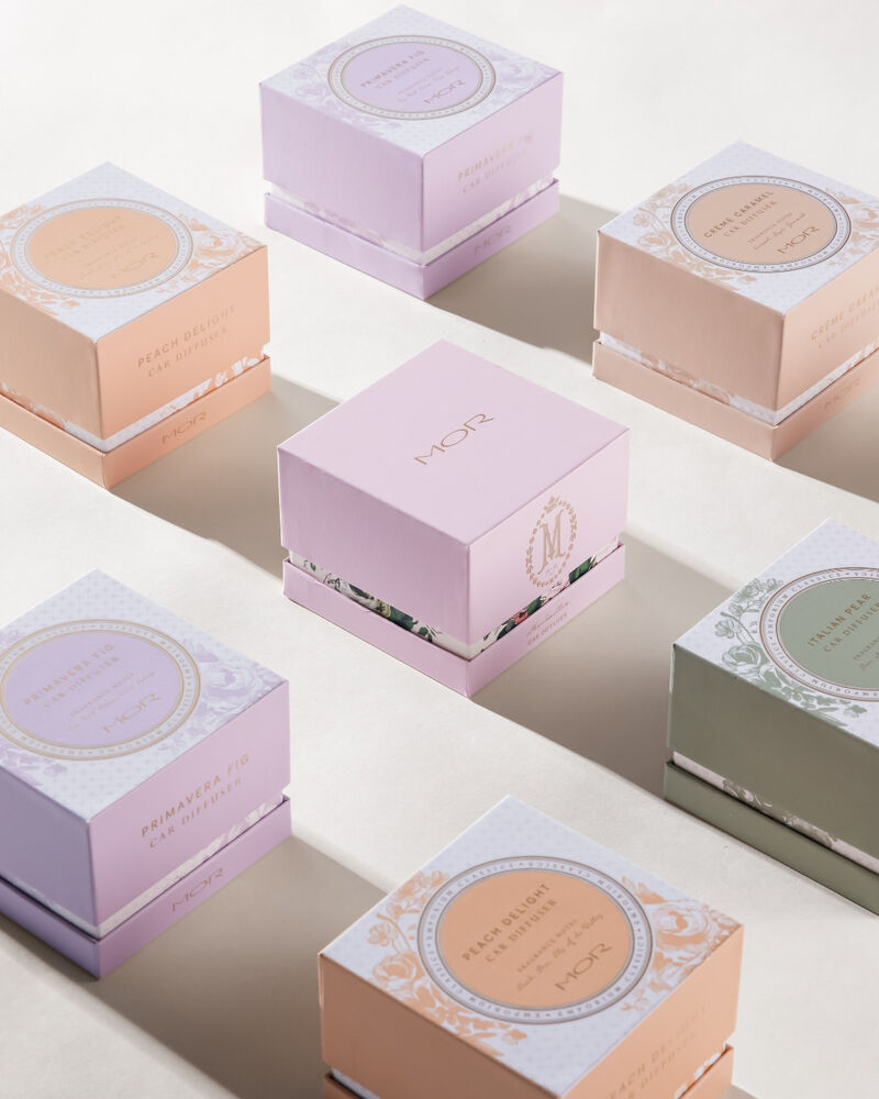 MOR Crème Caramel Car Diffuser