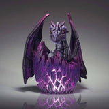 Edge Sculpture - Lit Dragon Egg Purple