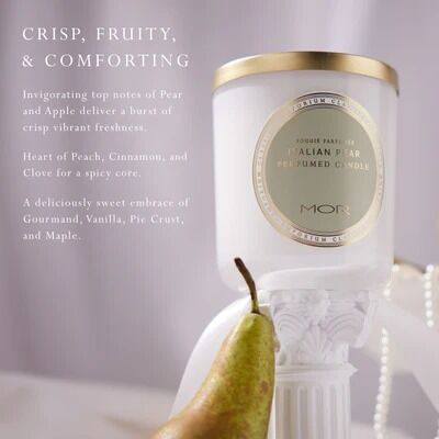 MOR Emporium Classics Perfumed Candle - Blanc Italian Pear