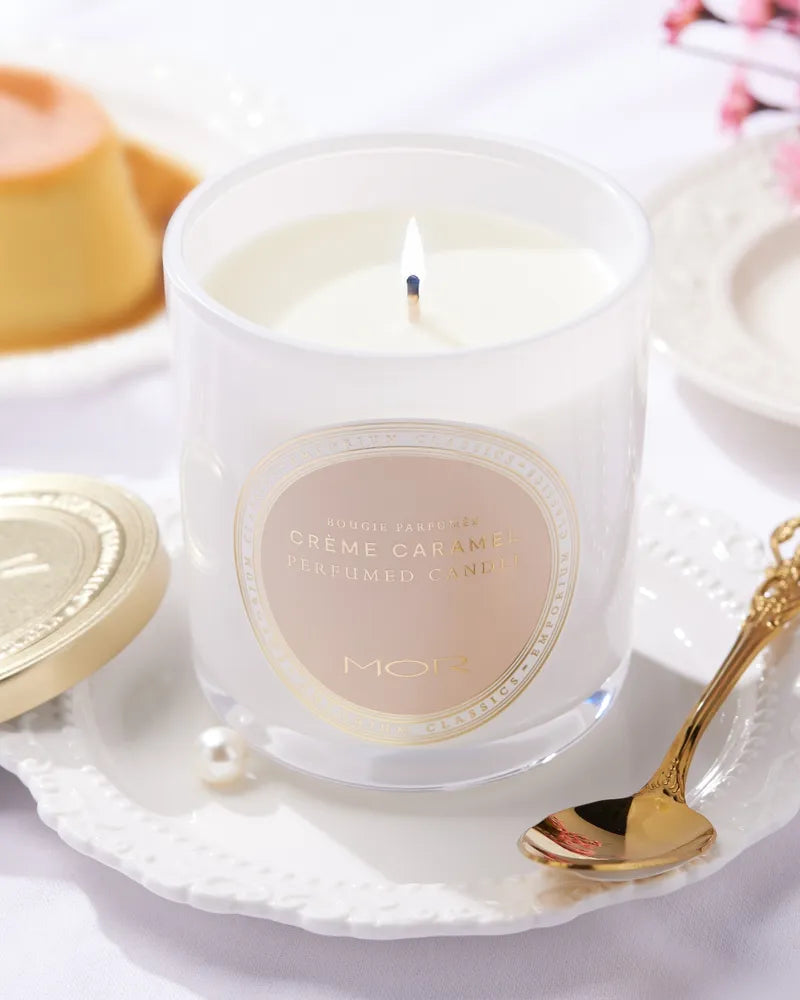 MOR Emporium Classics Perfumed Candle - Blanc Crème Caramel